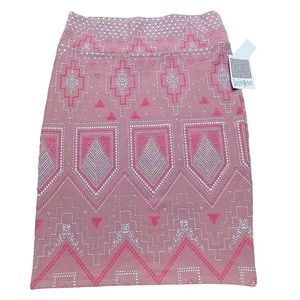 LuLaRoe Elegant Pink Cassie Skirt